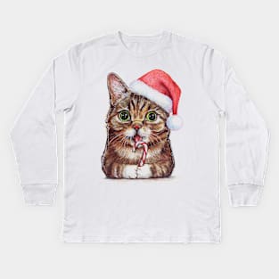 Lil Santa Kids Long Sleeve T-Shirt